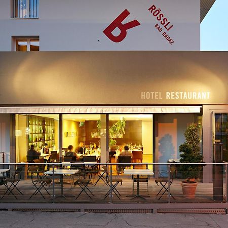 Hotel Restaurant Roessli 바트라가즈 외부 사진